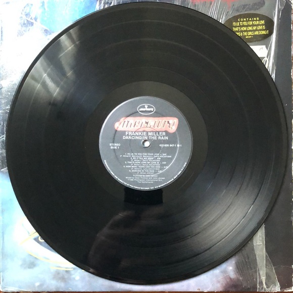 Frankie Miller Dancing In The Rain Vinyl Lp Record Album '86 - Picture 4 of 6
